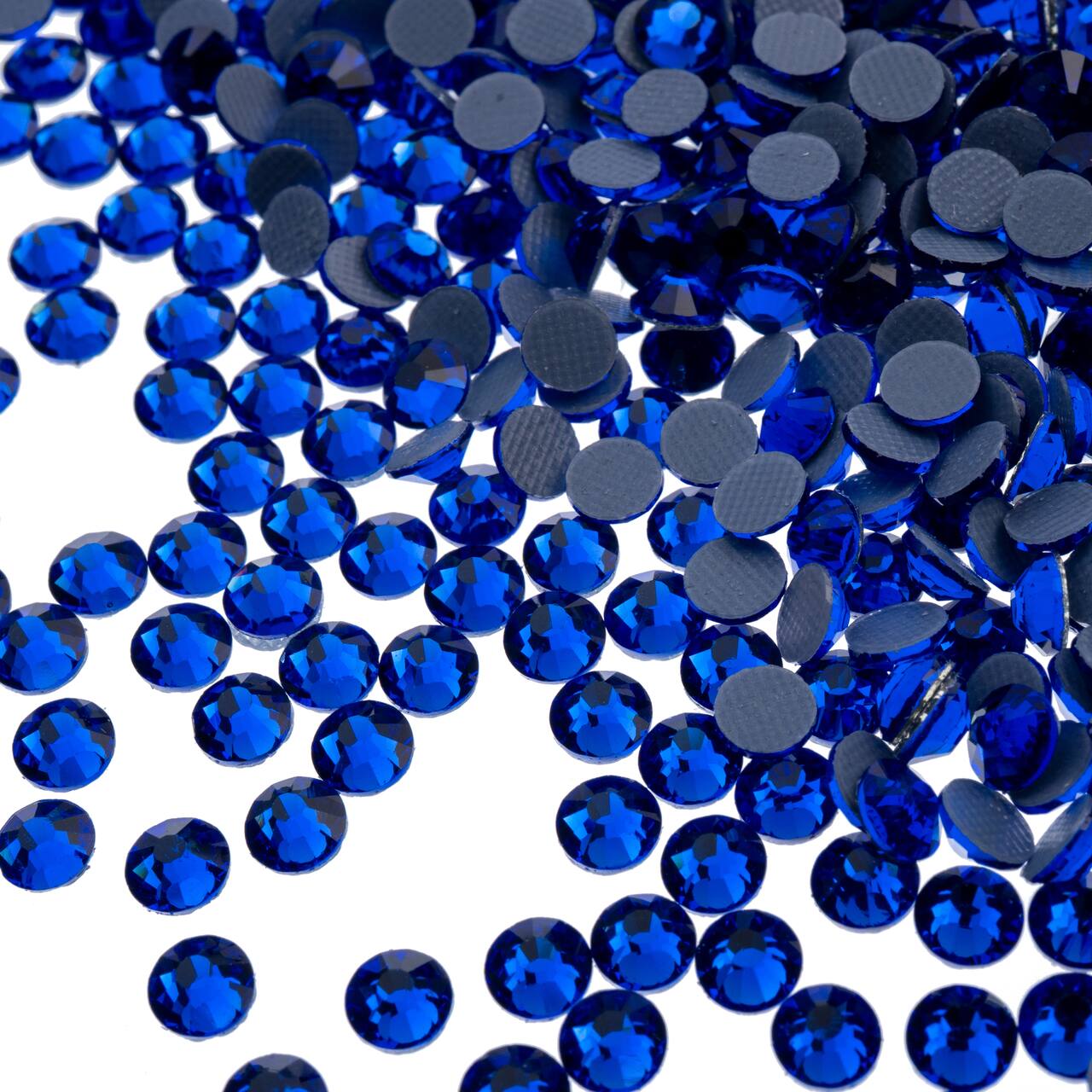 Crystal Lane DIY SS16 Round Glass Hotfix Flatback Rhinestones, 1,440ct.
